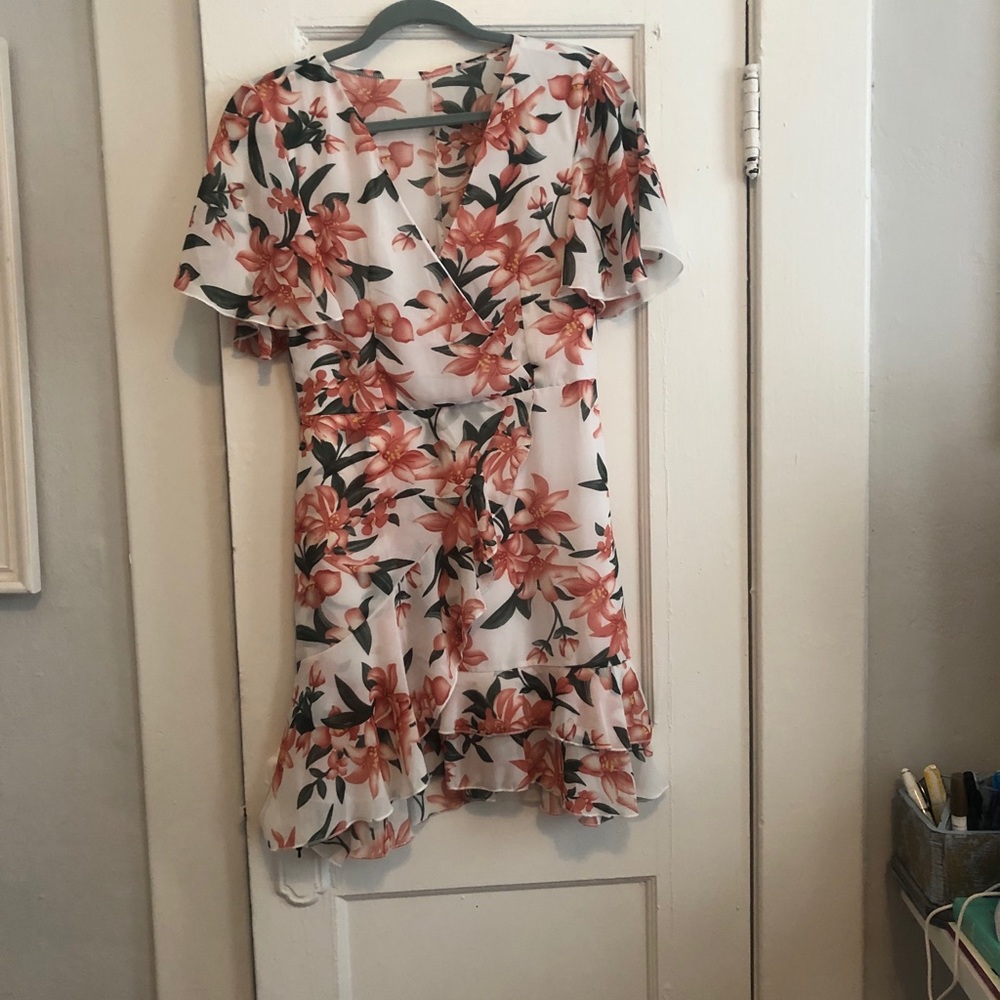 Fun floral dress